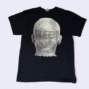 Chris Brown Concert Tour Graphic T-Shirt Men’s Medium Black Gildan Streetwear